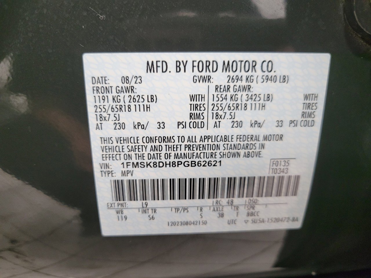 Used 2023 Ford Explorer XLT w/ Equipment Group 202A image 26