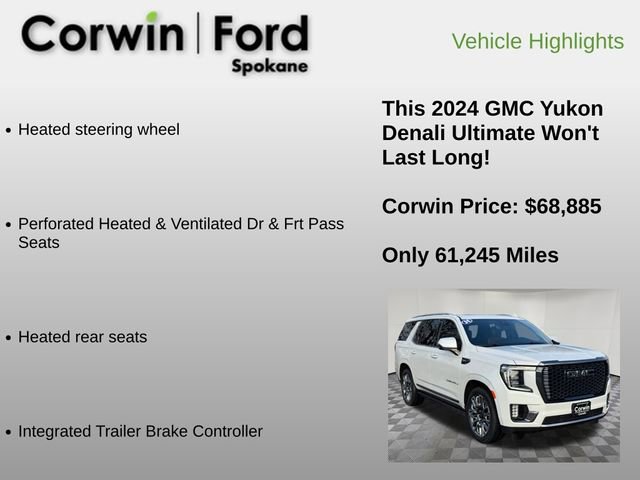 Used 2024 GMC Yukon Denali Ultimate image 24
