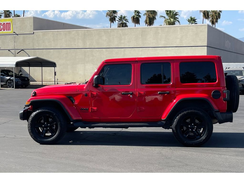 Used 2020 Jeep Wrangler Unlimited Sahara image 2