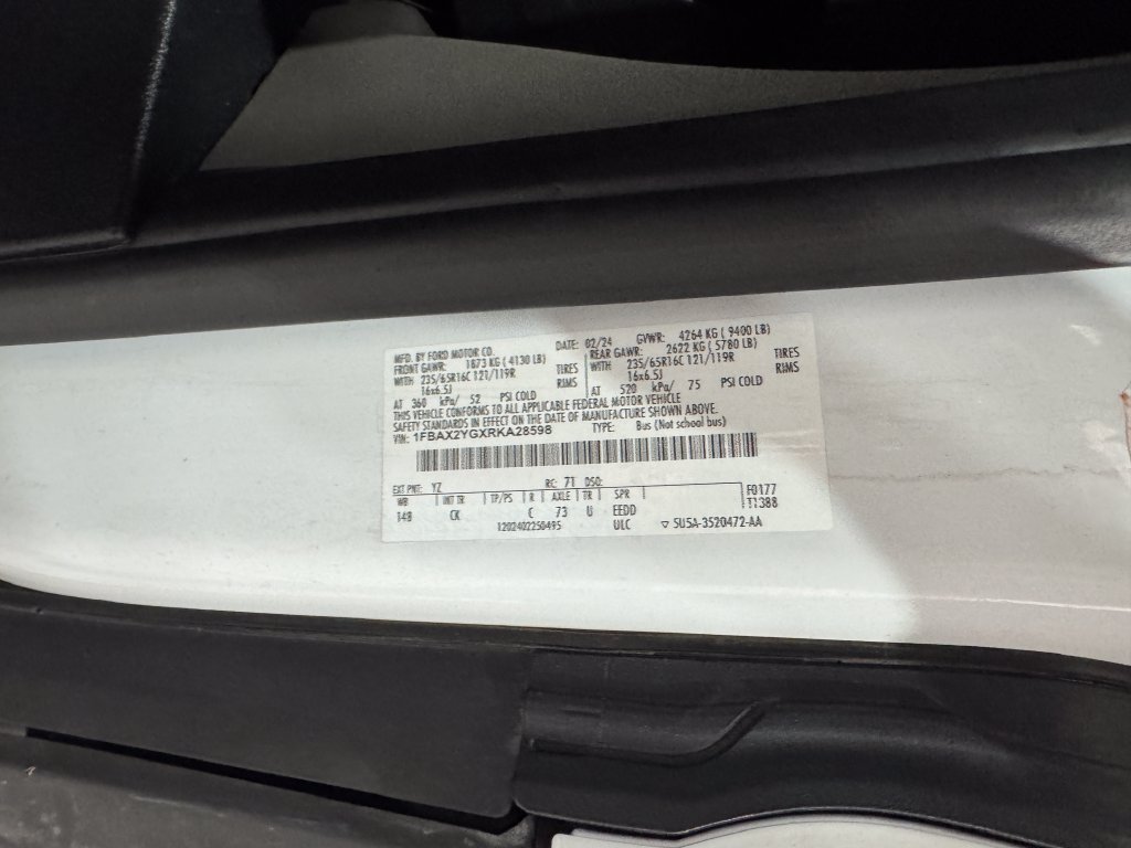 Used 2024 Ford Transit 350 XLT RWD image 38