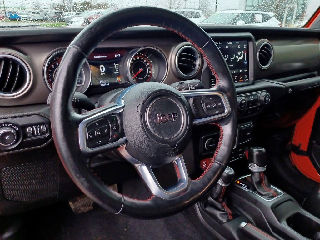 Used 2019 Jeep Wrangler Rubicon w/ Uconnect 4C Nav & Sound Group AWD/4WD image 16