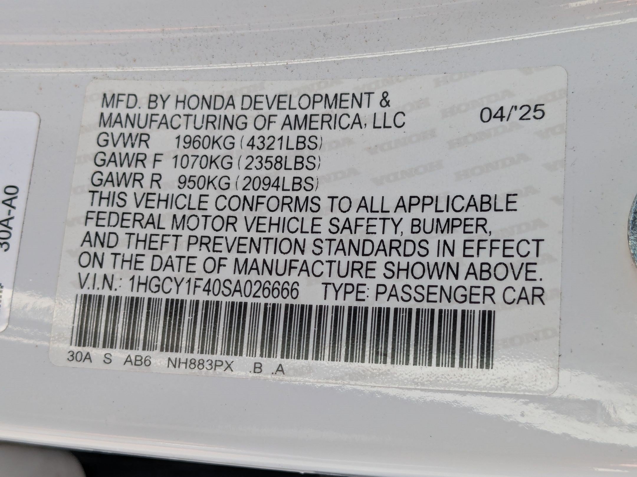 Used 2025 Honda Accord SE image 37