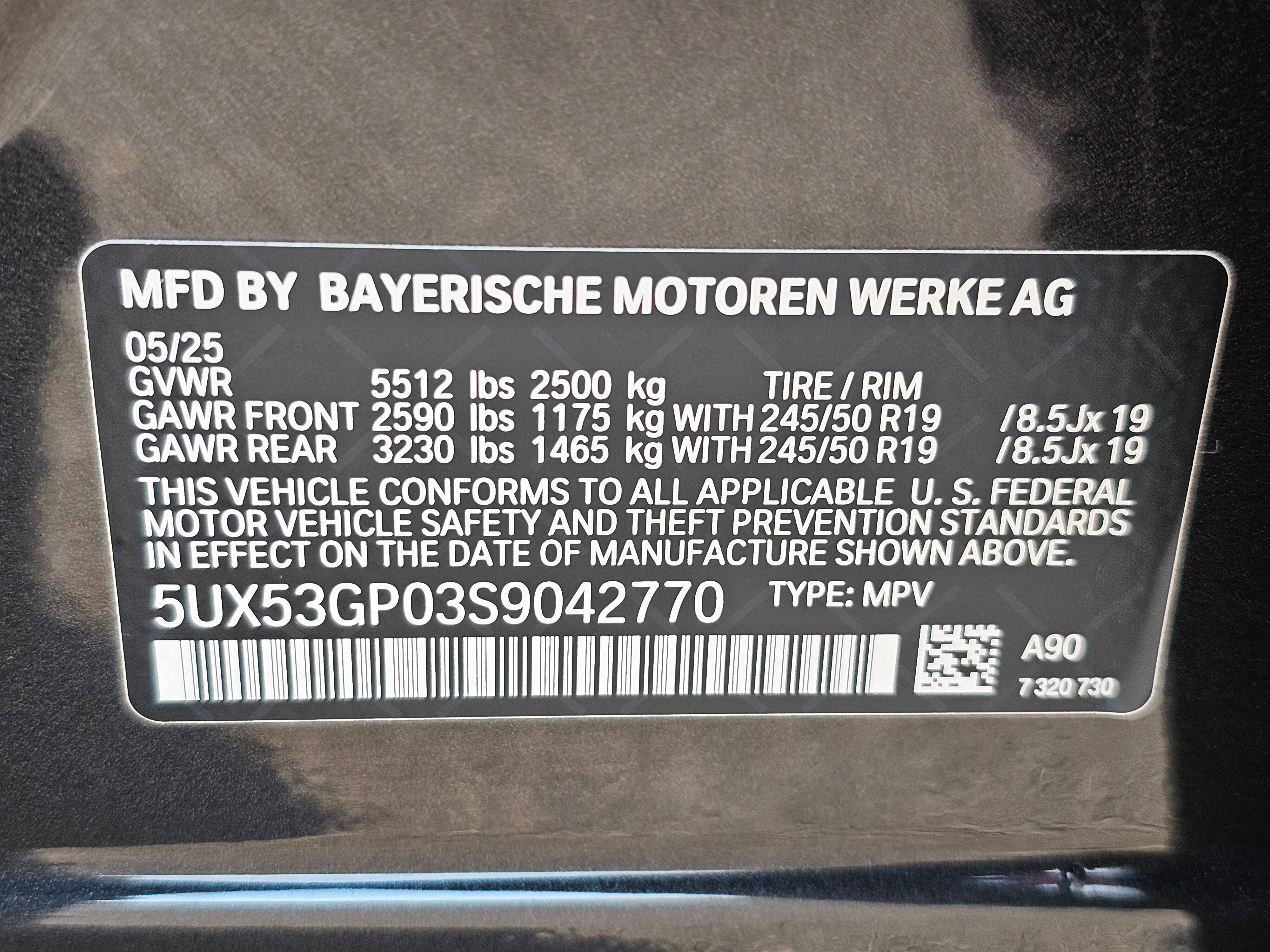 Used 2025 BMW X3 xDrive30i w/ Convenience Package image 31