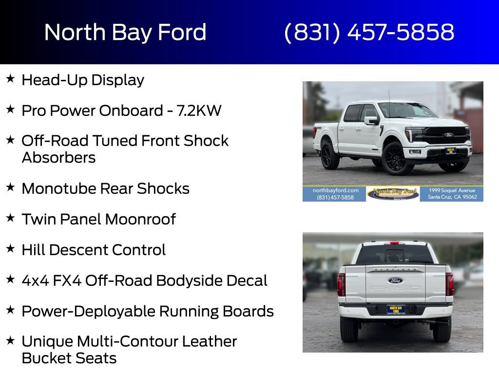 New 2026 Ford F150 Platinum w/ Equipment Group 702A High AWD/4WD image 12