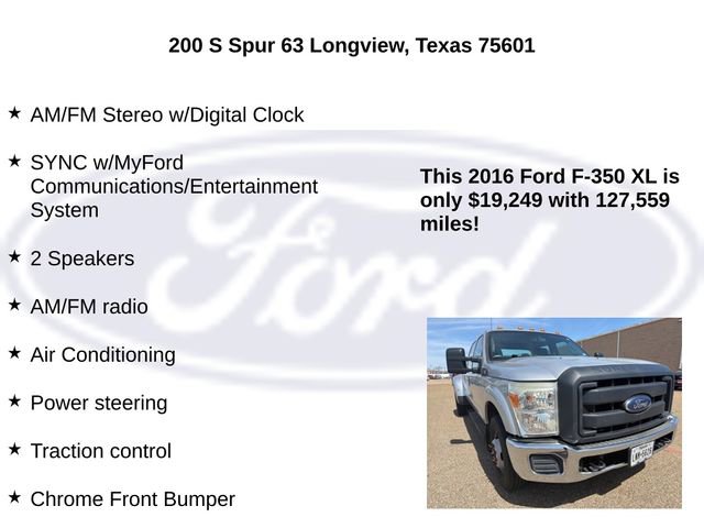 Used 2016 Ford F350 XL w/ XL Value Package image 15