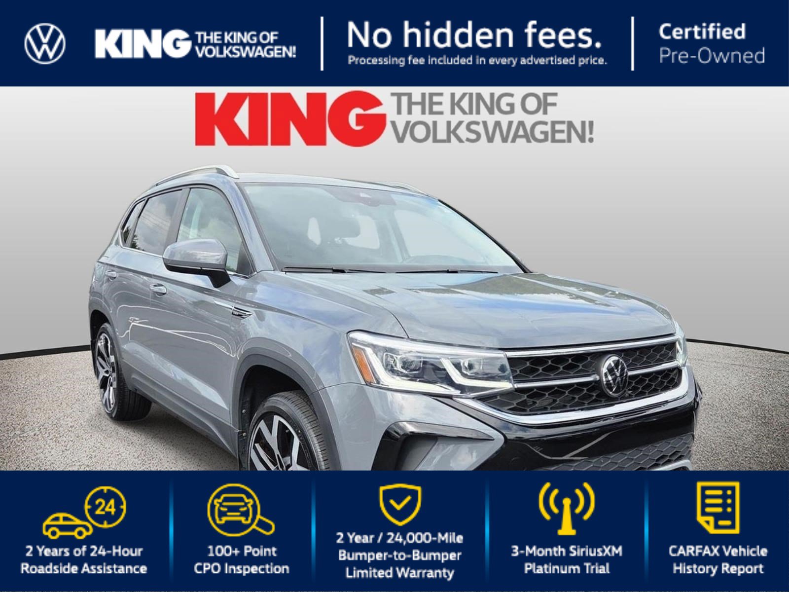Certified 2023 Volkswagen Taos SEL