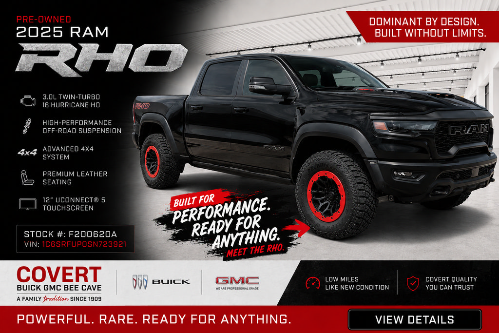 Used 2025 RAM 1500 RHO w/ RHO Level 1 Equipment Group