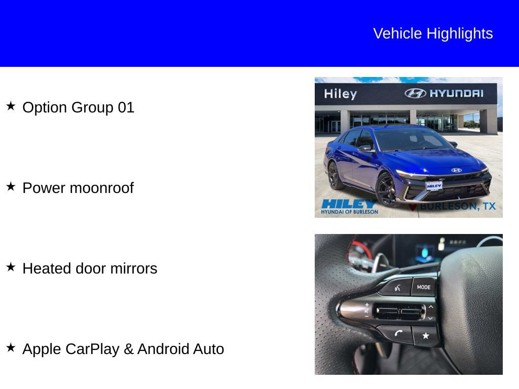 Certified 2025 Hyundai Elantra N Line FWD image 9