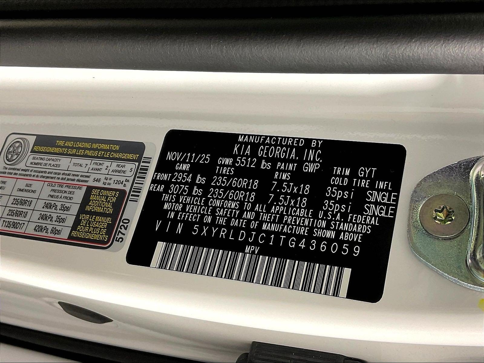 New 2026 Kia Sorento S w/ S Panoramic Sunroof Package AWD/4WD image 22