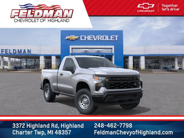New 2026 Chevrolet Silverado 1500 W/T w/ WT Value Package AWD/4WD image 1