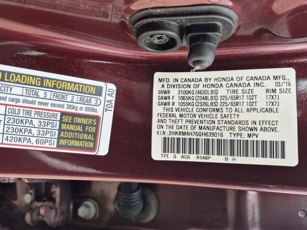 Used 2016 Honda CR-V EX-L image 24