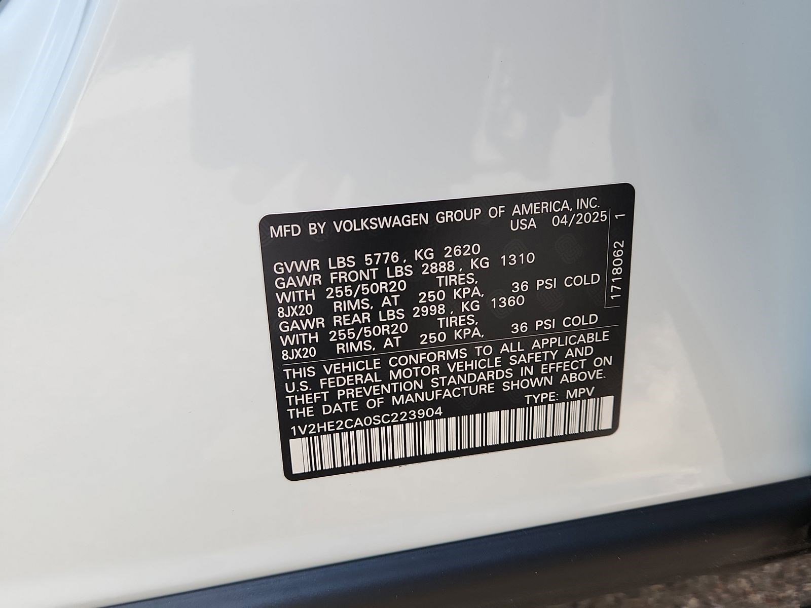 New 2025 Volkswagen Atlas Cross Sport SE image 21