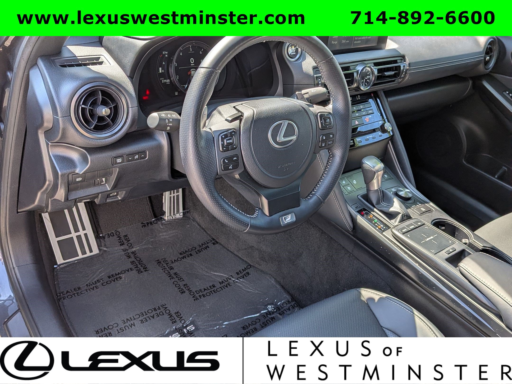 Certified 2023 Lexus IS 350 F Sport w/ Accessory Package RWD image 17