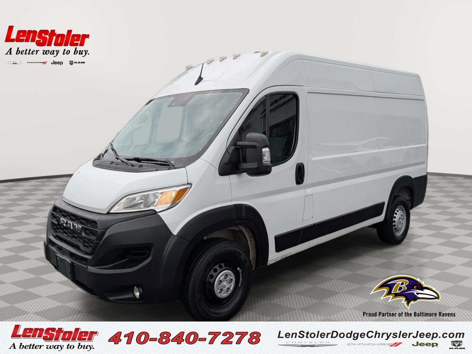 Used 2024 RAM ProMaster 2500 w/ Convenience Group FWD image 1