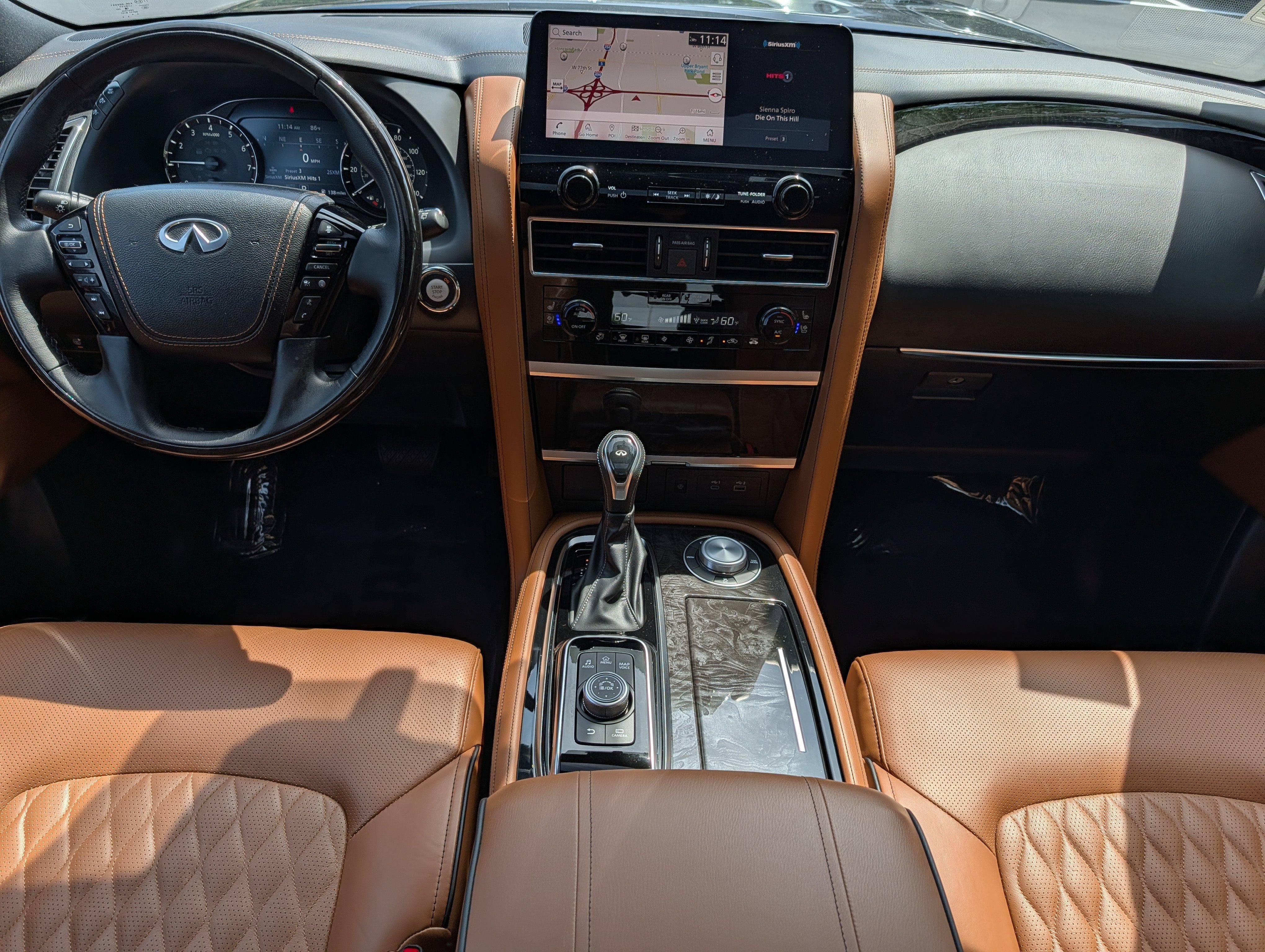 Certified 2024 INFINITI QX80 Sensory AWD/4WD image 10