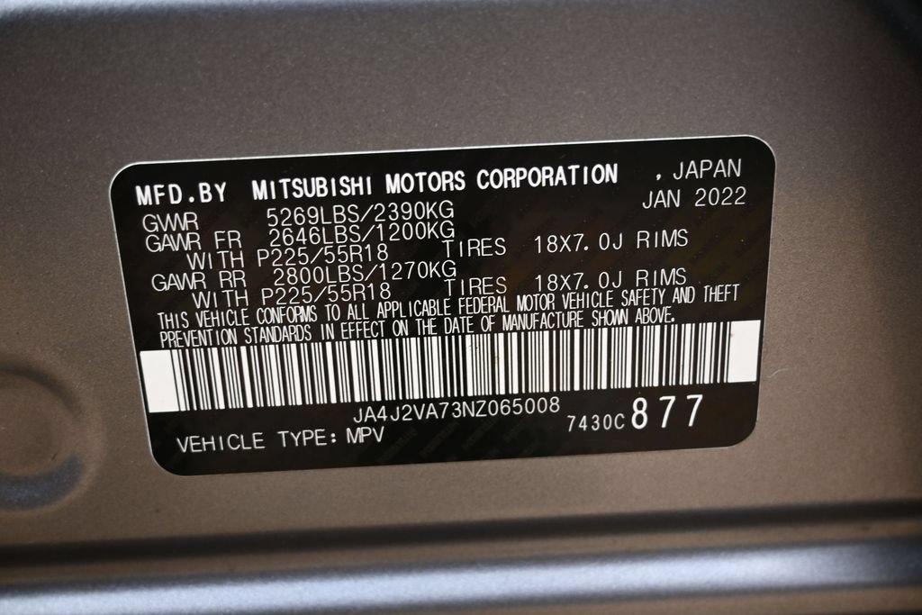 Used 2022 Mitsubishi Outlander SEL AWD/4WD image 38
