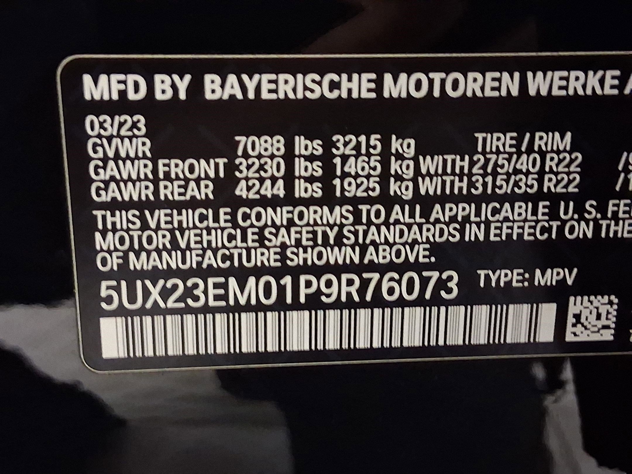 Used 2023 BMW X7 xDrive40i w/ M Sport Package image 18