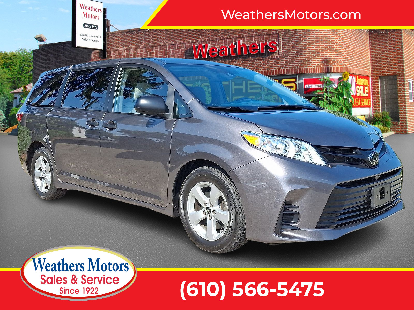 Used 2019 Toyota Sienna L