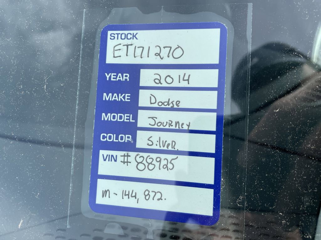 Used 2014 Dodge Journey SXT w/ Quick Order Package 28C image 11