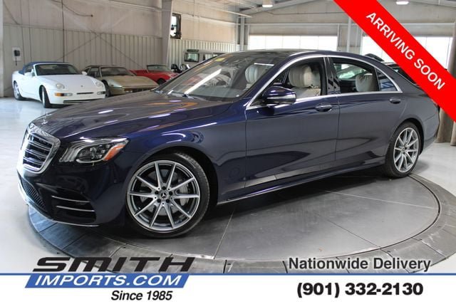 Used 2020 Mercedes-Benz S 560 Sedan w/ AMG Line Exterior image 4