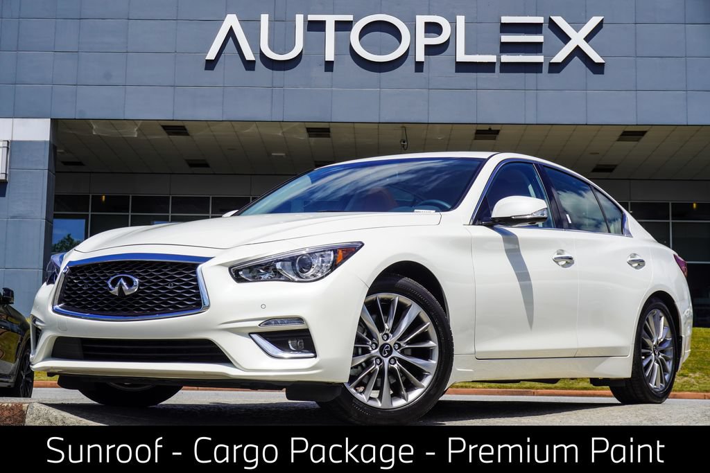 Used 2023 INFINITI Q50 Luxe w/ Cargo Package RWD image 1