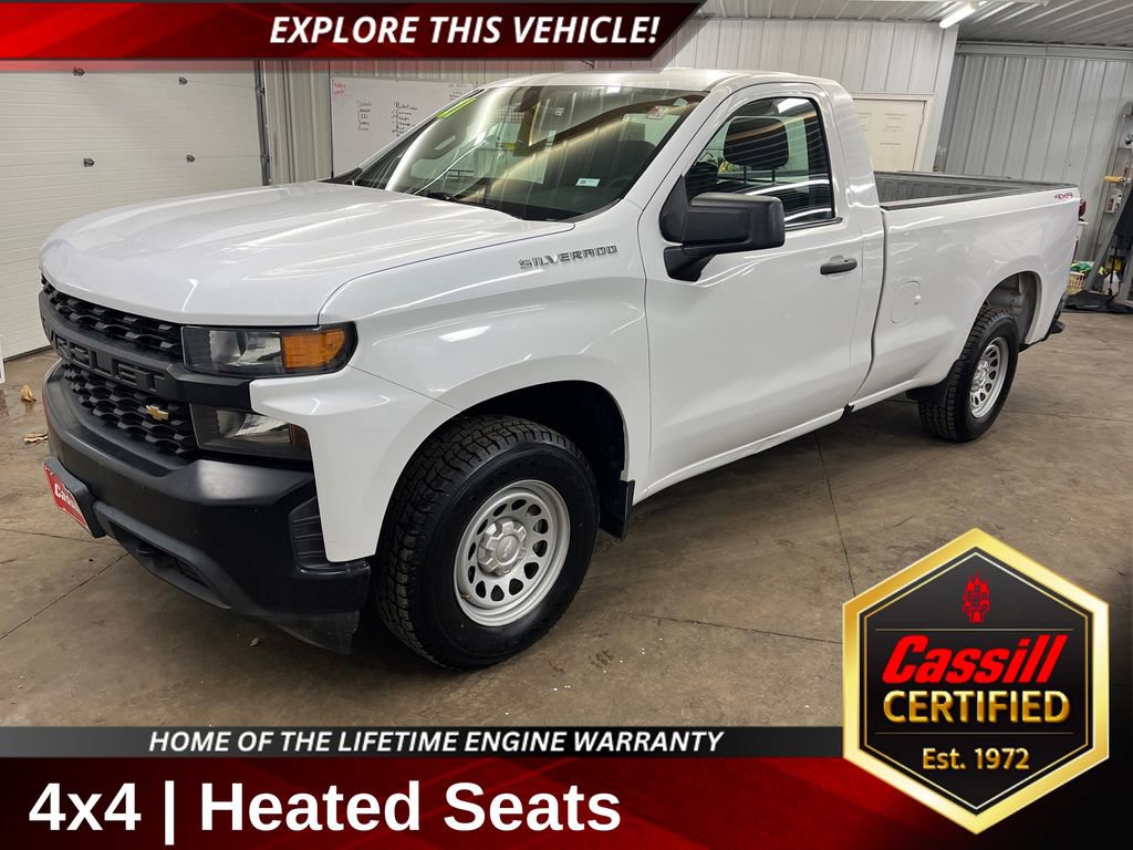 Used 2021 Chevrolet Silverado 1500 W/T w/ WT Fleet Convenience Package