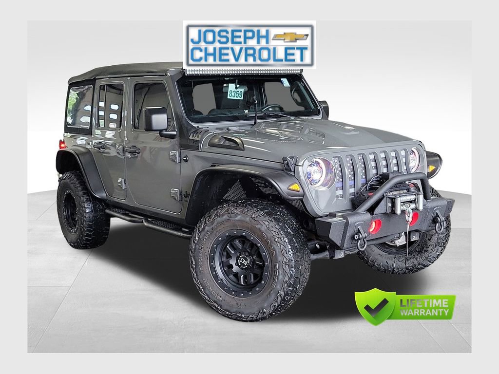 Used 2021 Jeep Wrangler Unlimited Sport AWD/4WD image 1
