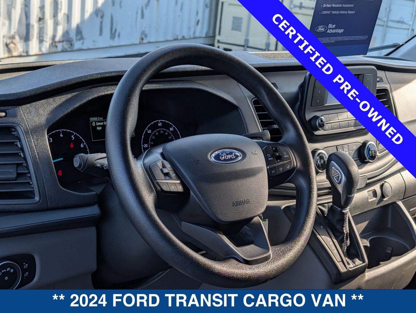 Certified 2024 Ford Transit 250 Low Roof w/ Exterior Upgrade Package image 19