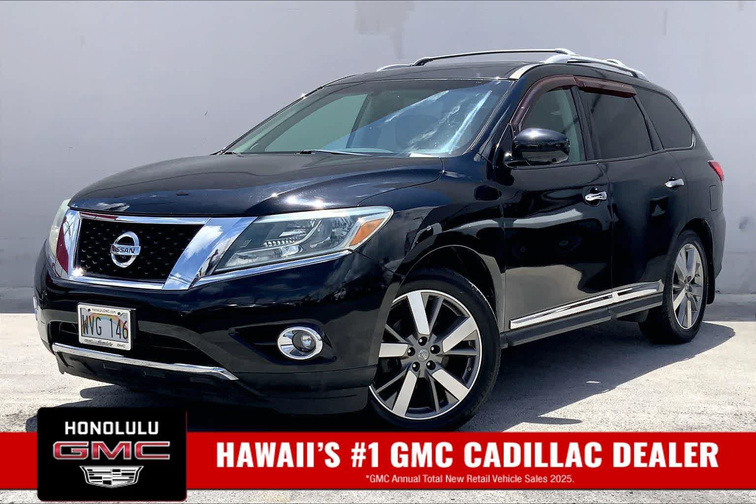 Used 2015 Nissan Pathfinder Platinum w/ Family Entertainment Package