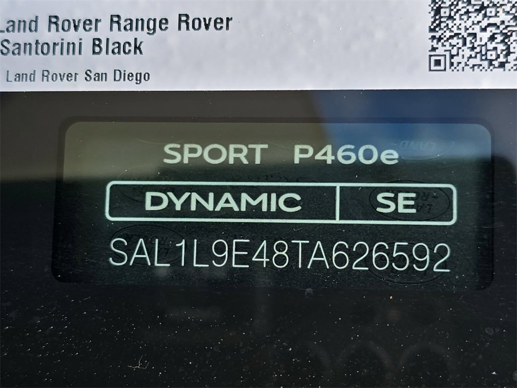 New 2026 Land Rover Range Rover Sport Dynamic SE image 37