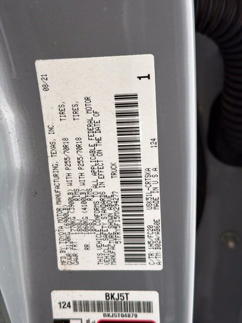 Used 2021 Toyota Tundra SR5 RWD image 29