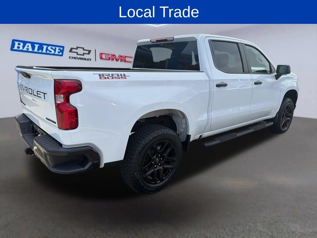 Certified 2023 Chevrolet Silverado 1500 Custom Trail Boss w/ LPO, Dark Essentials Package AWD/4WD image 6
