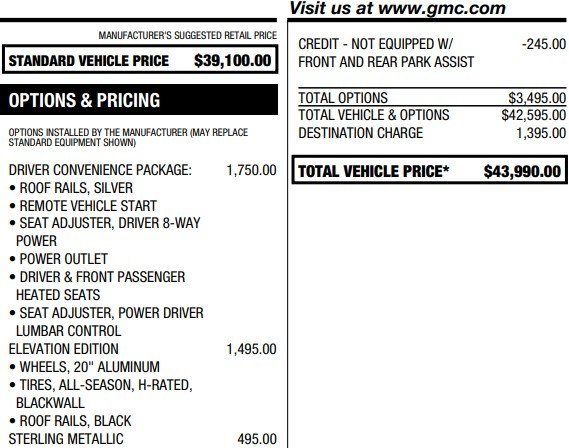 Used 2023 GMC Acadia SLE w/ Driver Convenience Package image 2