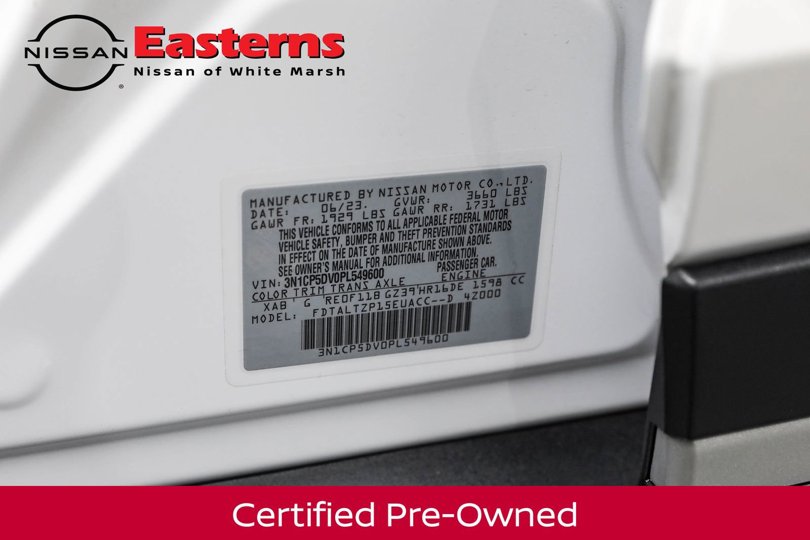 Certified 2023 Nissan Kicks SR w/ SR Premium Package image 43