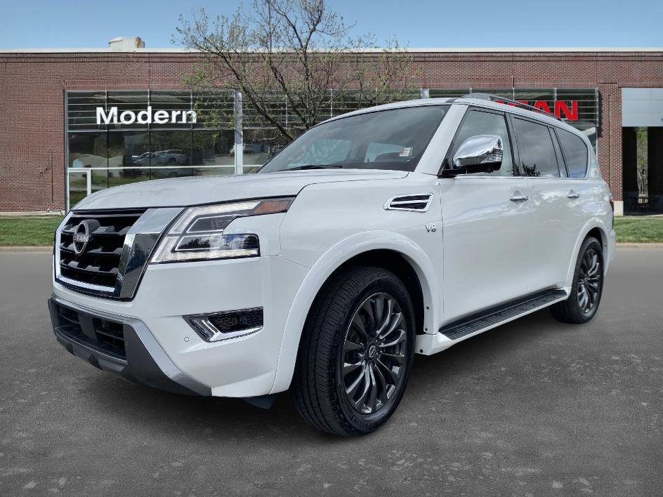 Certified 2022 Nissan Armada Platinum w/ Captain's Chairs Package