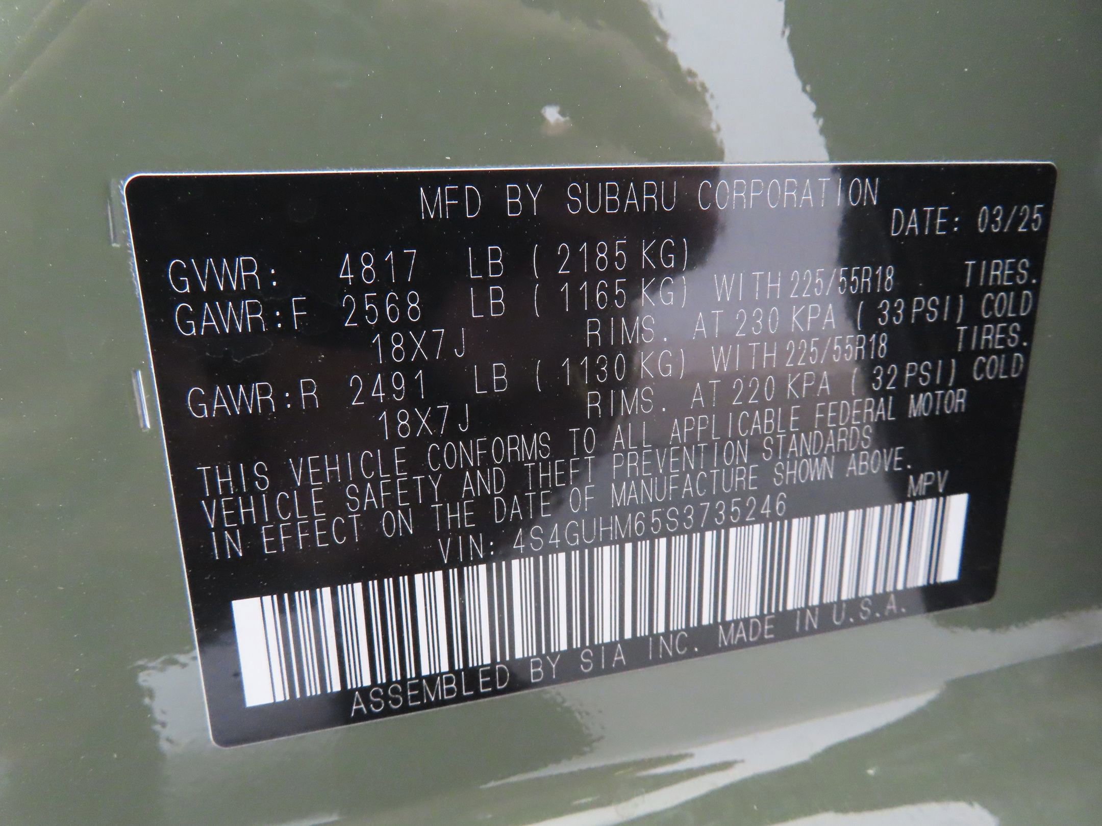 Certified 2025 Subaru Crosstrek 2.5i Limited w/ Crosstrek Mirror Package image 30