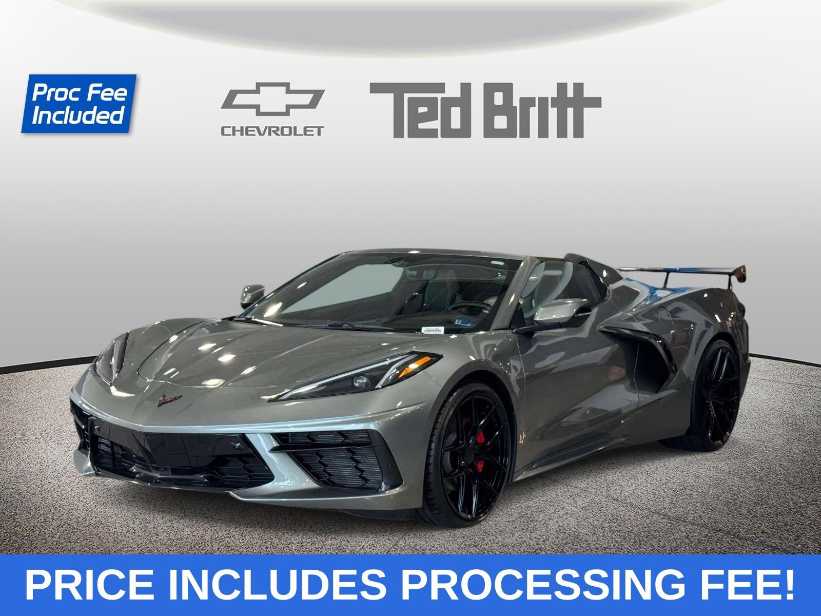 Certified 2023 Chevrolet Corvette Stingray Premium Conv w/ Battery Protection Package