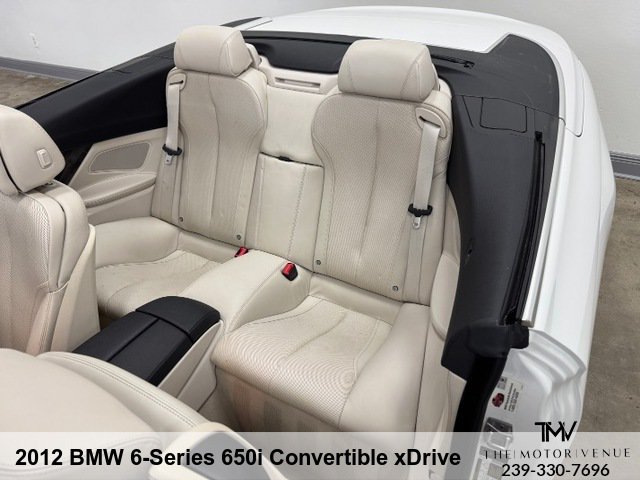 Used 2012 BMW 650i xDrive Convertible AWD/4WD image 26