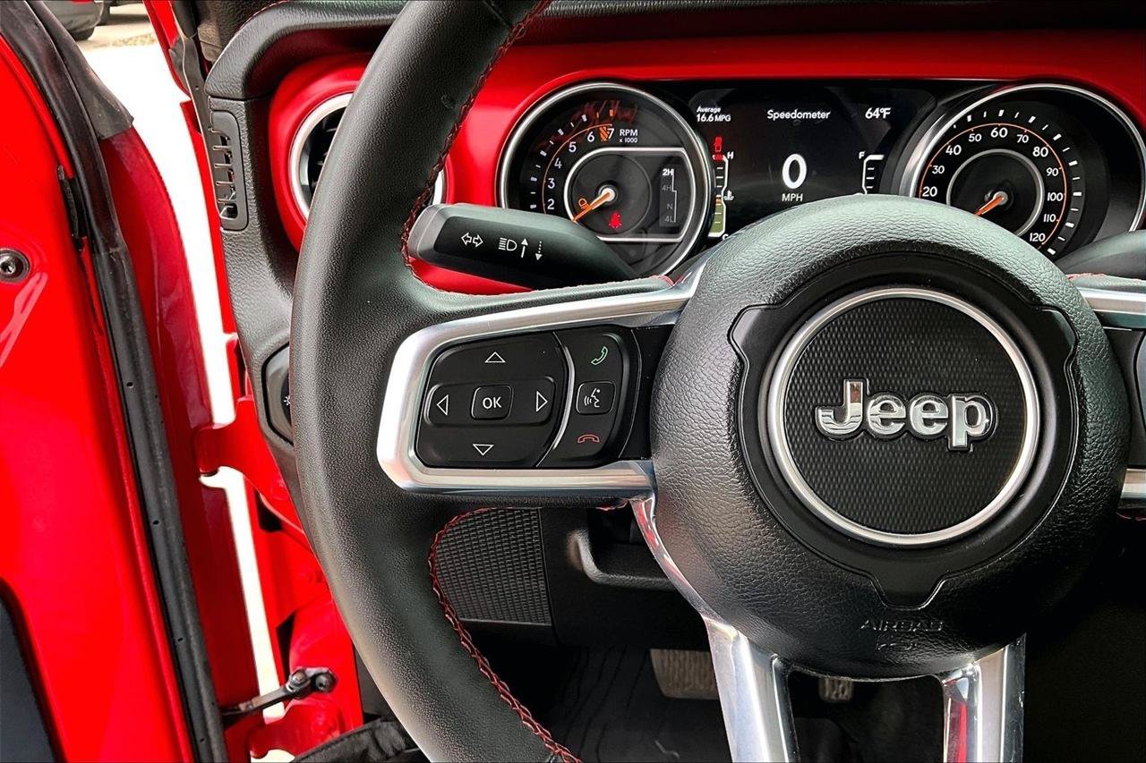 Used 2023 Jeep Gladiator Rubicon w/ LED Lighting Group AWD/4WD image 12