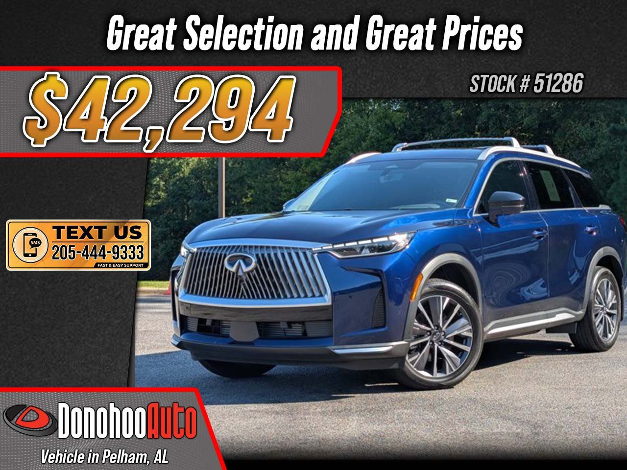 Used 2026 INFINITI QX60 Luxe w/ Family Package FWD image 1