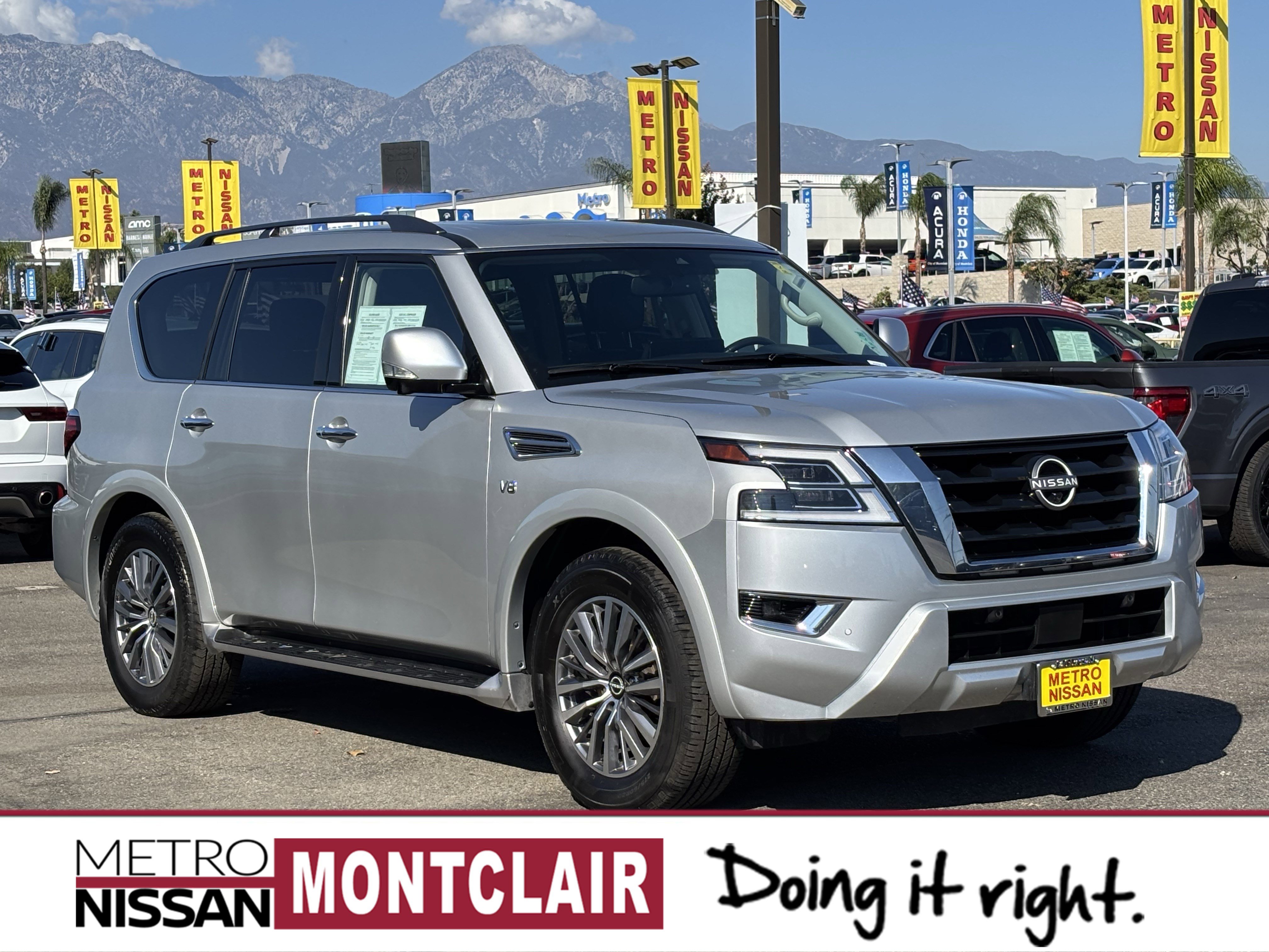 Used 2022 Nissan Armada SL w/ Captain's Chairs Package