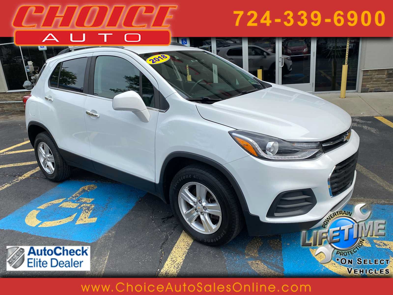 Used 2018 Chevrolet Trax LT w/ LT Convenience Package AWD/4WD image 1