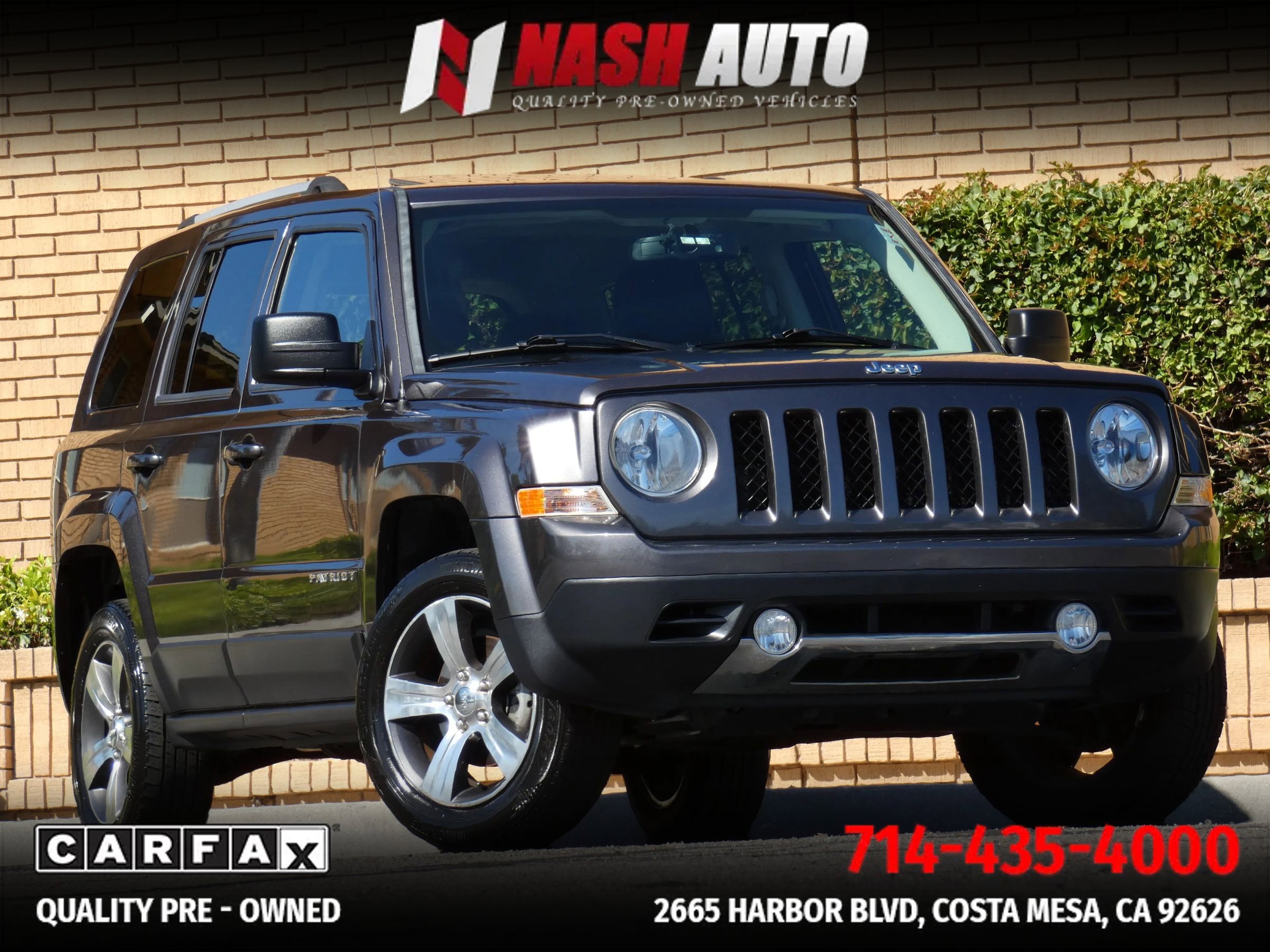 Used 2016 Jeep Patriot High Altitude AWD/4WD image 1