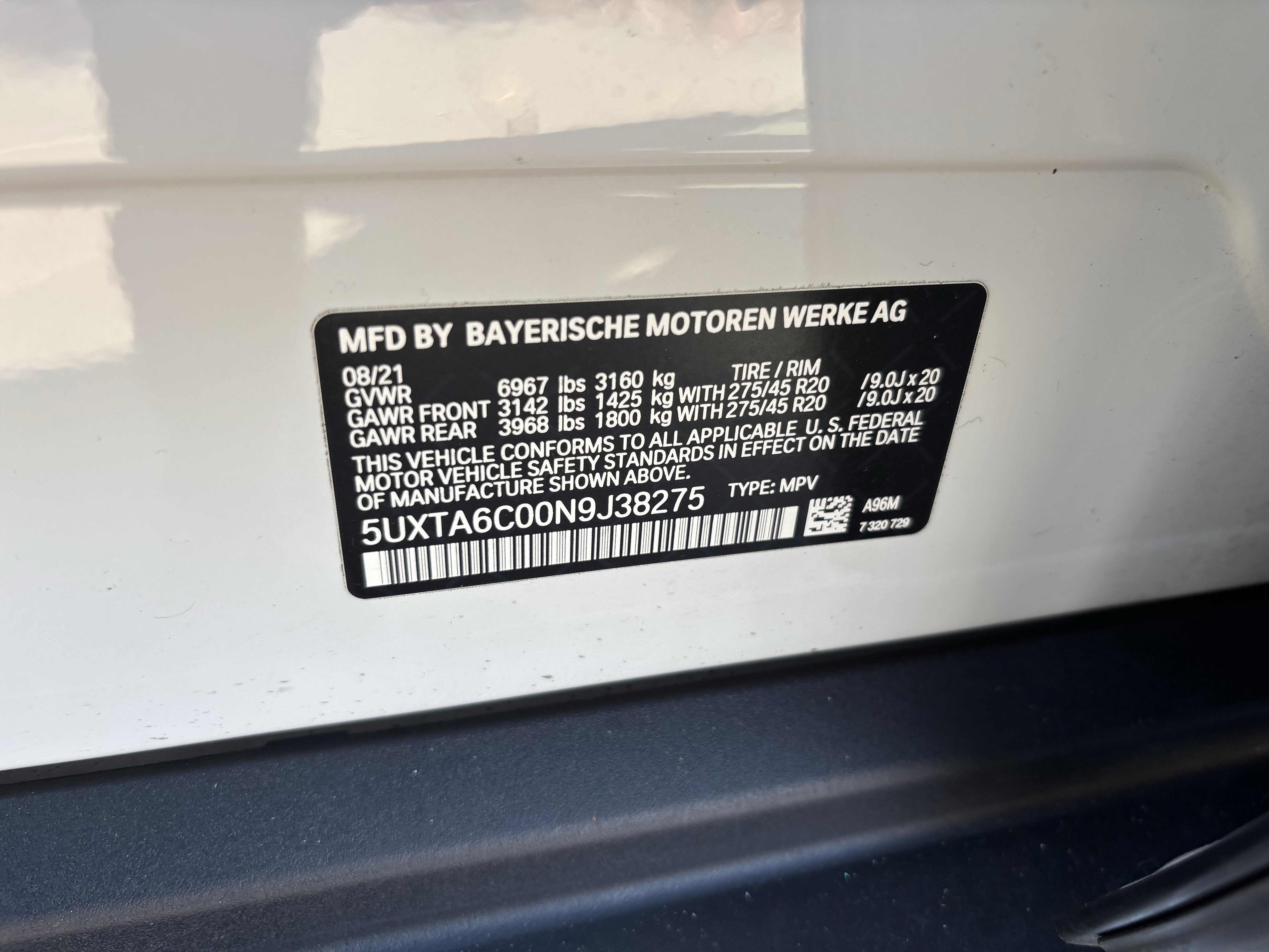 Certified 2022 BMW X5 xDrive45e w/ Luxury Seating Package image 37