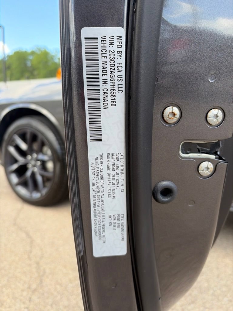 Used 2023 Dodge Challenger SXT w/ Blacktop Package RWD image 11