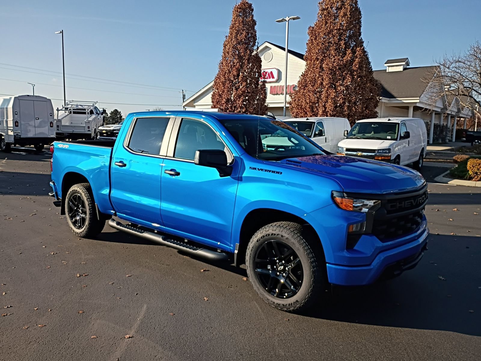 New 2026 Chevrolet Silverado 1500 Custom w/ Turbomax Blackout Package image 9