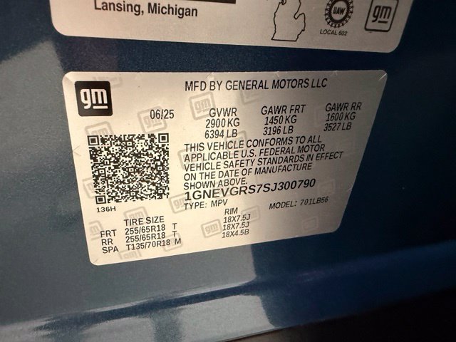 Certified 2025 Chevrolet Traverse LT AWD/4WD image 22