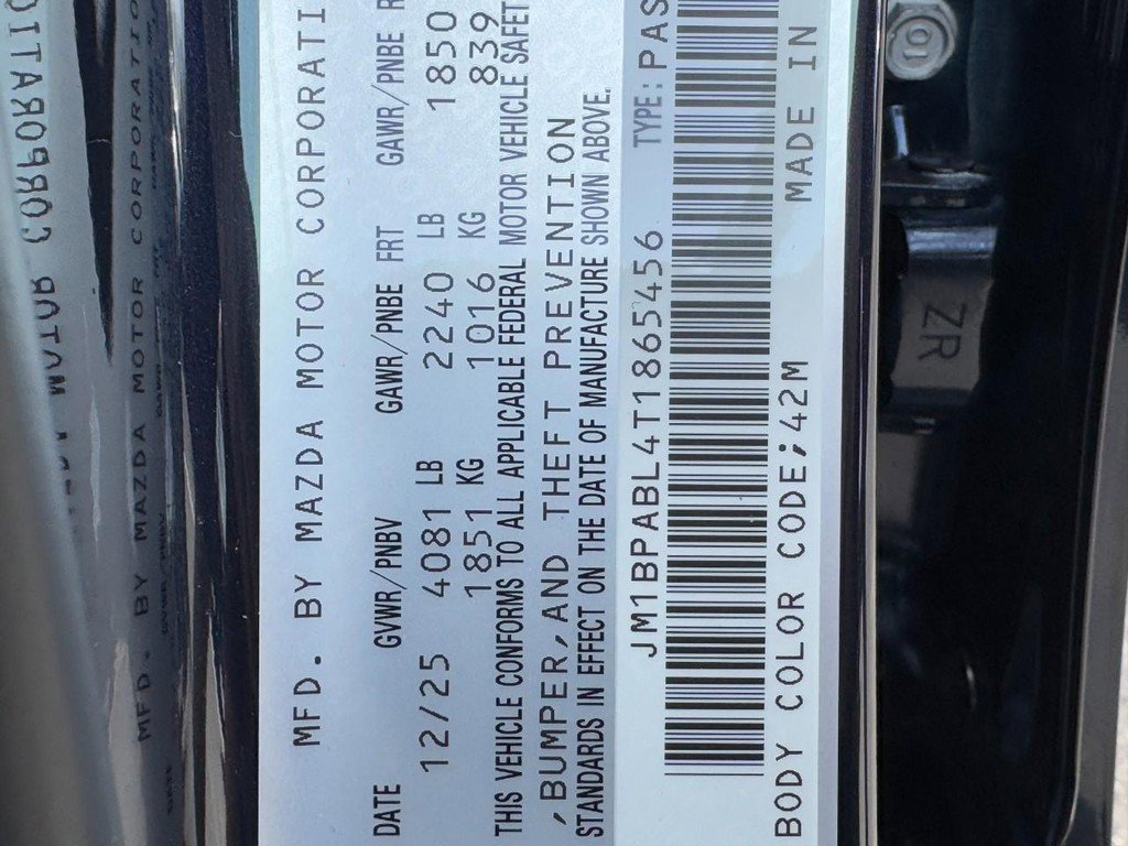 New 2026 MAZDA MAZDA3 s Sport image 14
