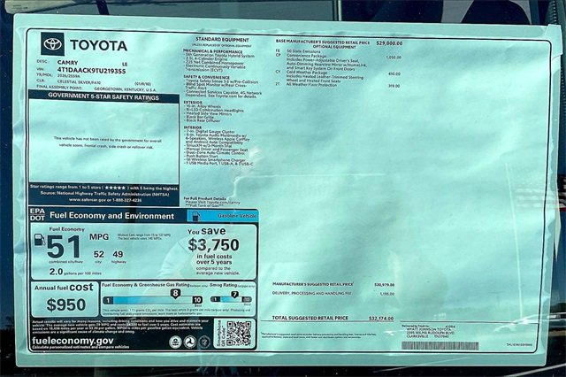New 2026 Toyota Camry LE image 14