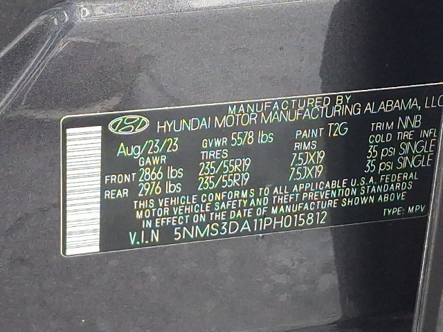Certified 2023 Hyundai Santa Fe SEL Premium AWD/4WD image 25